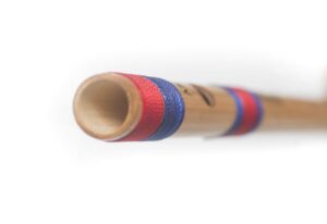 A SCALE SHARP BASE ASSAM BAMBOO FLUTE MUSICAL INSTRUMENT SIZE 21 INCH BANSURI WITH FLUTE COVER