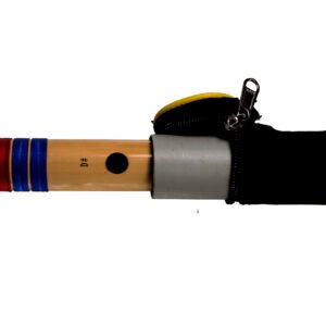 D SCALE SHARP MEDIUM ASSAM BAMBOO FLUTE MUSICAL INSTRUMENT SIZE 16 INCH BANSURI WITH FLUTE COVER